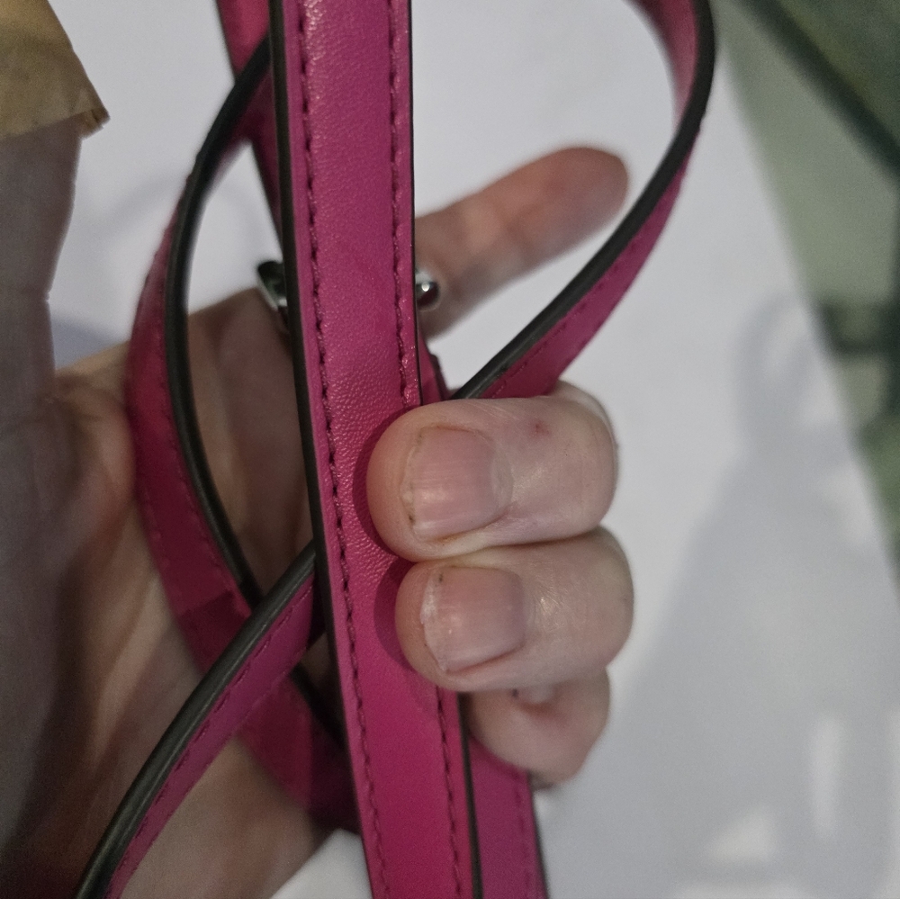 Michael Kors Fuchsia Satchel - Picture 6 of 7